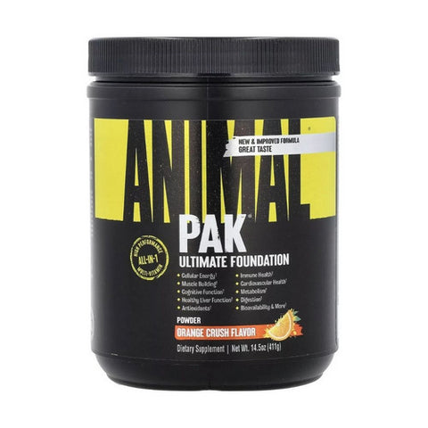 Universal Nutrition, Animal Pak Powder Orange, 411 Grams