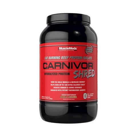 Muscle Meds, MuscleMeds Carnivor Shred Vanilla, 2 Lbs Muscle Meds