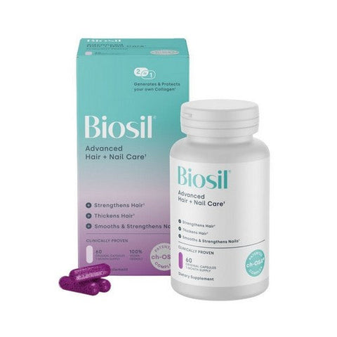 Biosil, Hair Skin Nails, 60 Capsules Biosil