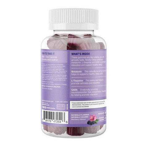 SUKU Vitamins, Restful Sleep Gummy, 50 Count SUKU Vitamins