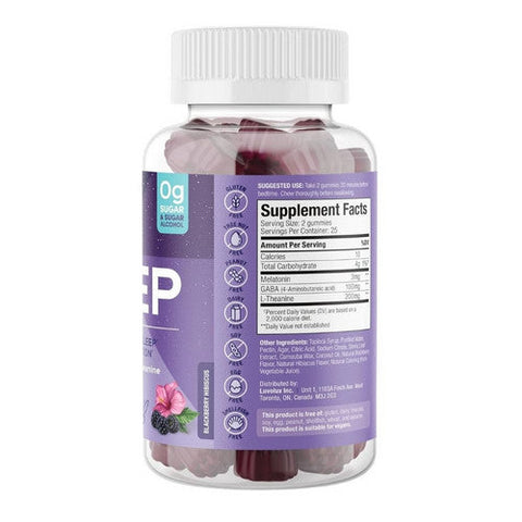 SUKU Vitamins, Restful Sleep Gummy, 50 Count SUKU Vitamins