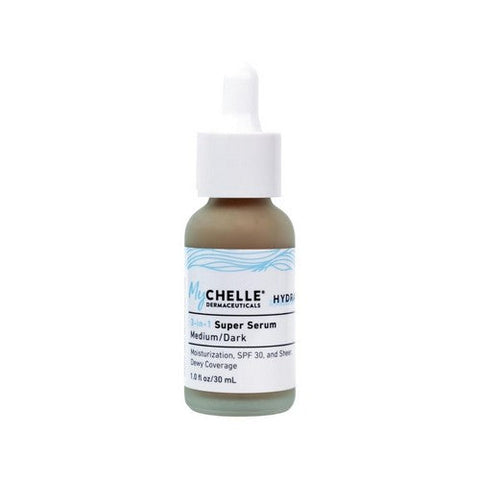 MyChelle Dermaceuticals, Hydrate 3 In 1 Super Serum SPF 30 Medium Dark, 1 Oz MyChelle Dermaceuticals
