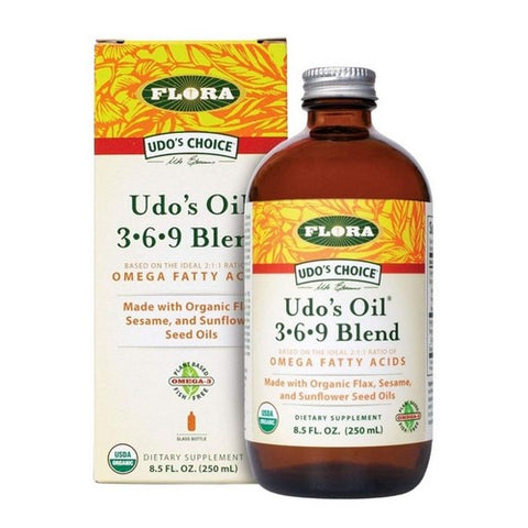 Flora, Udo'S Choice Organic Udo'S Oil 3Â·6Â·9 Blend, 8.5 Oz Flora