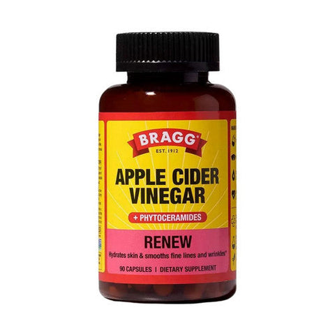 Bragg, Bragg Inner Glow Apple Cider Vinegar And Phytoceramides, 90 Capsules Bragg