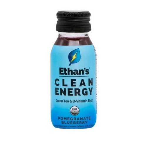 Ethans, Ethans Pomegranate Blueberry Energy Shot Duo, 2 Count / 2 Oz Ethans