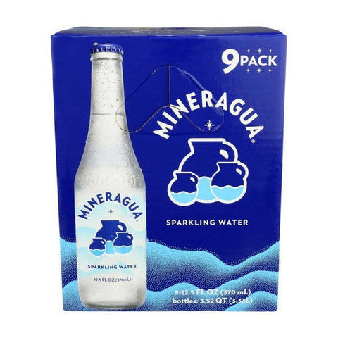 Mineragua, Mineragua Sparkling Water, 9 Count / 12.5 Oz Mineragua