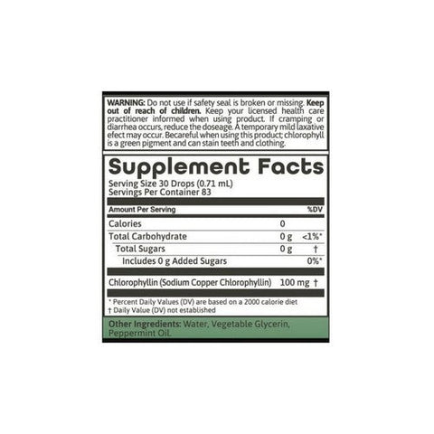 Dynamic Health Laboratories, Chlorophyll Unflavoured, 2 Oz Dynamic Health Laboratories