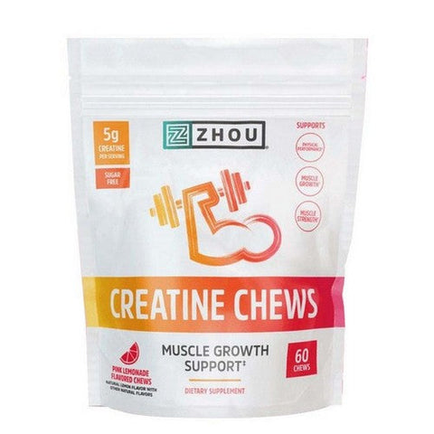 Zhou Nutrition, Creatine Chews, 60 Count Zhou Nutrition