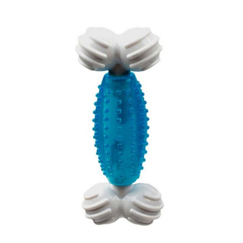 Multipet Canine Clean Peppermint Bone Dog Toy 1 Each / 5 Inches, Assorted by Multipet