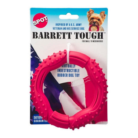 Spot Barrett Tough Ring Dog Toy 1 Each / 5 Inches by Spot