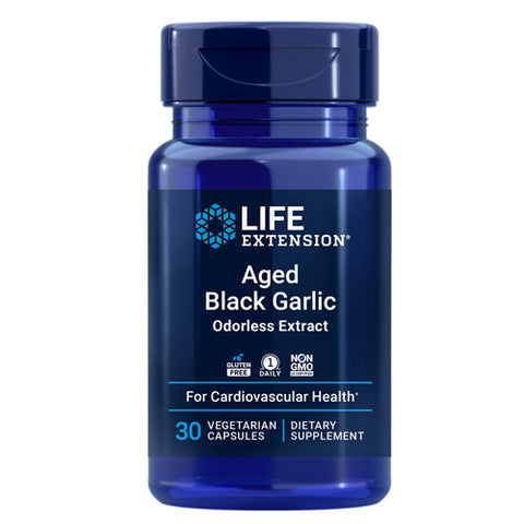 Life Extension, Aged Black Garlic, 30 Veg Caps Life Extension