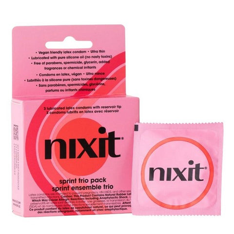 Sprint Trio Condoms 3 Count by Nixit