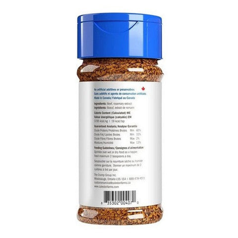 Caledon Farms, Dog Treat Beef Sprinkles, 4.2 Oz (Case Of 8) Caledon Farms