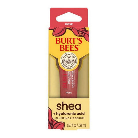 Burts Bees, Rose Shea Hyaluronic Acid Lip Plumping Serum, 0.27 Oz
