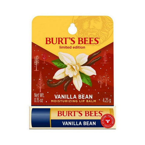 Burts Bees, Vanilla Bean Moisturizing Lip Balm, 0.15 Oz
