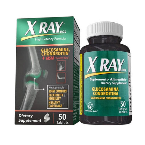 X Ray, Dol High Potency Formula, 50 Tablets X Ray