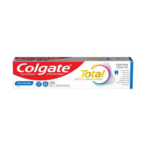 Colgate, Total Whitening Toothpaste Gel Mint, 5.1 Oz Colgate