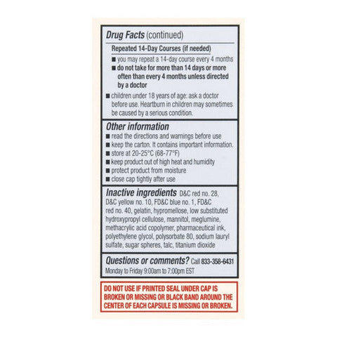 Foster And Thrive, Acid Reducer Lansoprazole Delayed-Release, 15 Mg, 14 Caps
