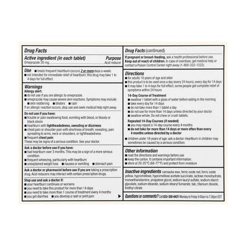 Foster And Thrive, Omeprazole Delayed Release, 20 Mg, 42 Tabs Foster And Thrive