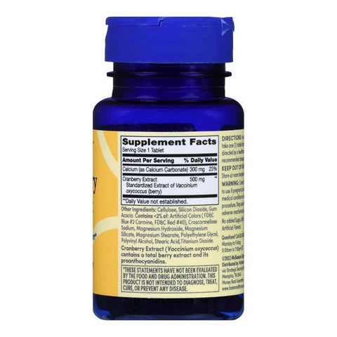 Foster And Thrive, Standardized Cranberry Extract, 500 Mg, 30 Tabs Foster And Thrive