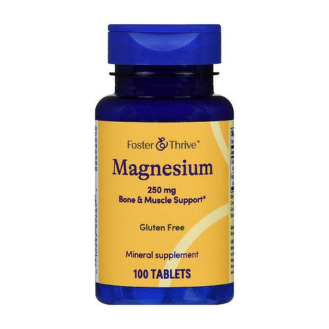 Foster And Thrive, Magnesium, 250 Mg, 100 Tabs Foster And Thrive