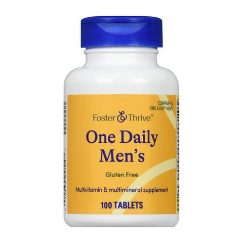 Foster And Thrive, One Daily Men'S, 100 Tabs Foster And Thrive