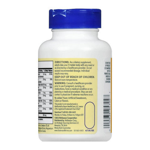 Foster And Thrive, One Daily Men'S, 100 Tabs Foster And Thrive