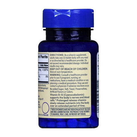 Foster And Thrive, Vitamin B-12 Prolonged Release, 1000 Mcg, 60 Tabs Foster And Thrive