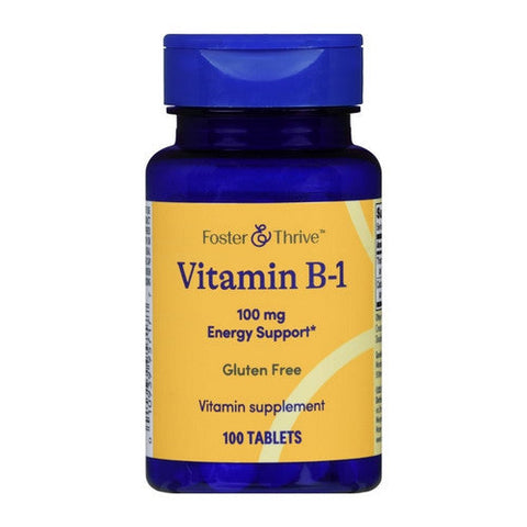 Foster And Thrive, Vitamin B-1, 100 Mg, 100 Tabs Foster And Thrive
