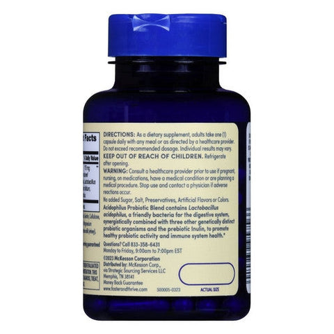 Foster And Thrive, Acidophilus Probiotic Blend, 90 Capsules