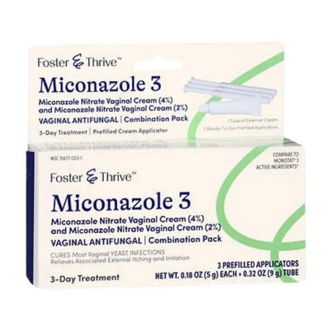 Foster And Thrive, Miconazole 3 Nitrate Vaginal Cream, 1 Count Foster And Thrive