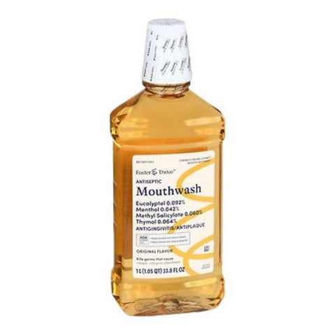 Foster And Thrive, Antiseptic Mouthwash, 33.8 Oz Foster And Thrive