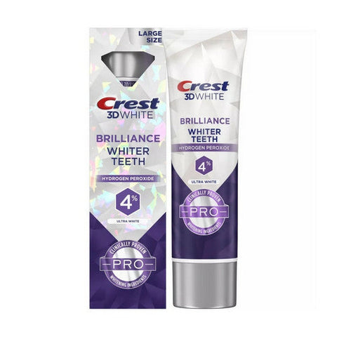 Crest, 3D Brilliance Ultra White With 4% Hydrogen Peroxide, 3.8 Oz Crest