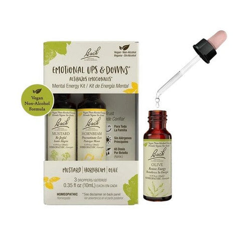 Bach, Emotional Ups And Downs Mental Energy Kit, 3 Count