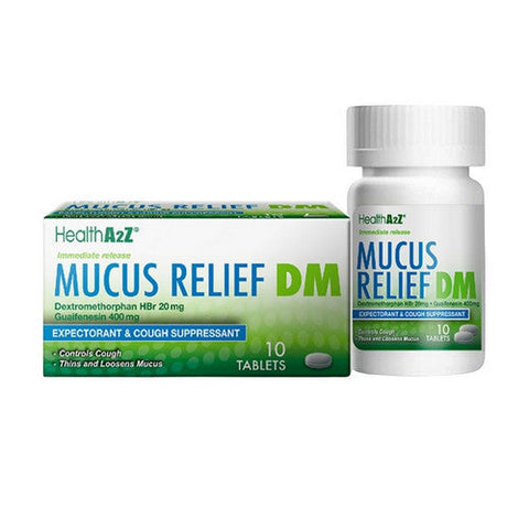 Health A2Z, Mucus Relief, 10 Tablets Health A2Z
