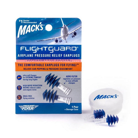 Mack's, Macks Flightguard Airplane Pressure Relief Earplugs, 1 Count Mack's