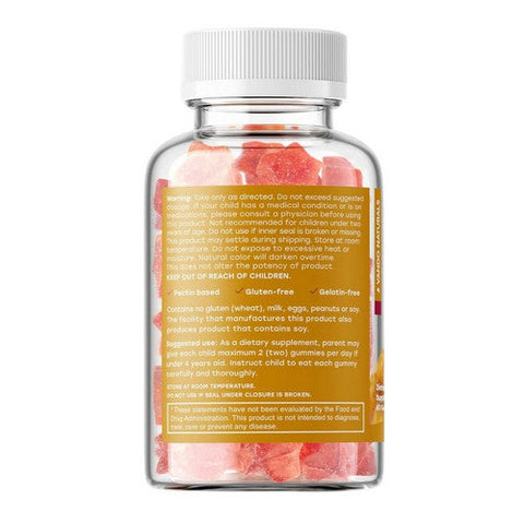 Apihaus, Propolis And Echinacea Kids Gummies Raspberry, 60 Count
