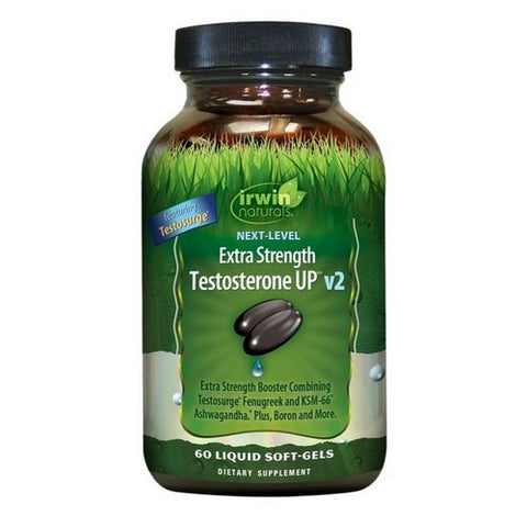 Irwin Naturals, Next Level Testosterone Up V2, 60 Softgels Irwin Naturals