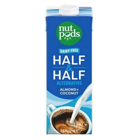 Nutpods, Original Coffee Creamer Half And Half, 32 Oz (Case Of 6) Nutpods