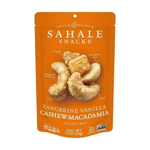 Sahale Snacks, Glazed Tangerine Vanilla Cashew Macadamia Mix, 4 Oz (Case Of 6) Sahale Snacks