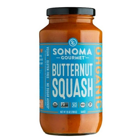 Sonoma Gourmet, Organic Gourmet Butternut Squash Pasta Sauce, 25 Oz (Case Of 6) Sonoma Gourmet