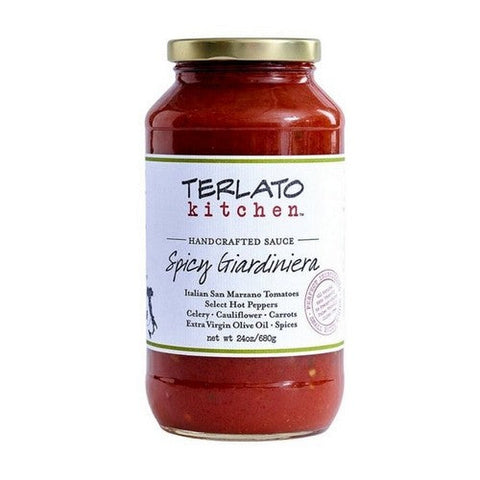 Terlato Kitchen, Spicy Giardiniera Sauce, 24 Oz (Case Of 6) Terlato Kitchen
