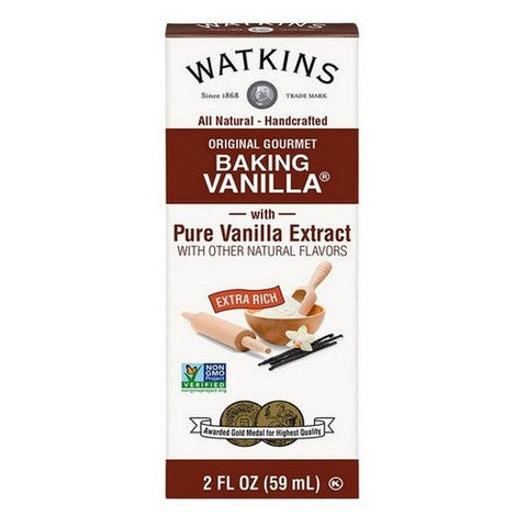 Watkins, Baking Pure Vanilla Extract, 2 Oz (Case Of 12) Watkins
