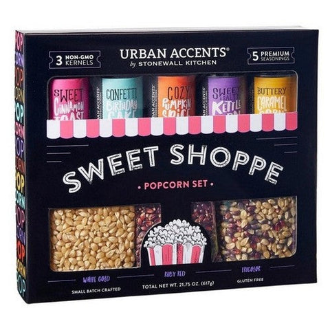 Urban Accents, Sweet Shoppe Popcorn Set, 21.75 Oz (Case Of 6) Urban Accents