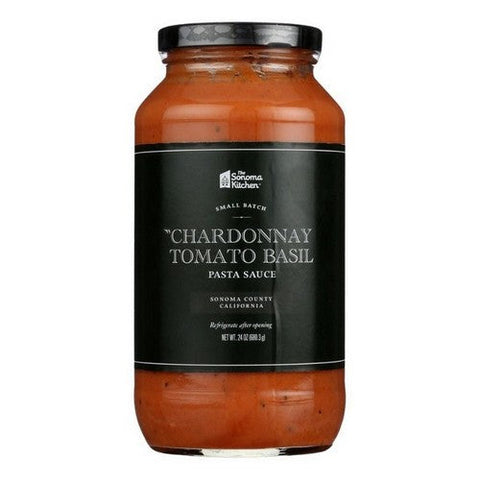 The Sonoma Kitchen, Chardonnay Tomato Basil Pasta Sauce, 24 Oz (Case Of 6) The Sonoma Kitchen