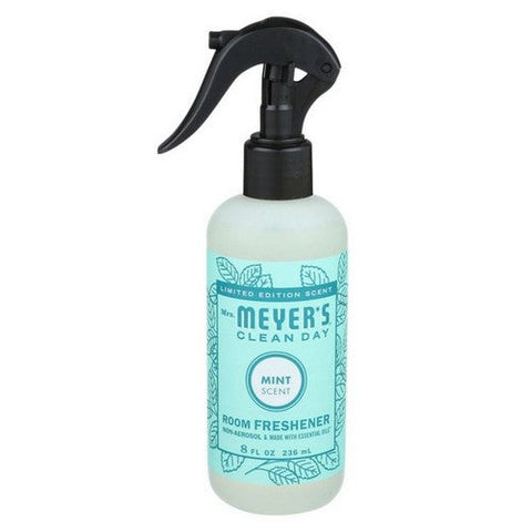 Mrs. Meyer's, Room Freshener Spray Mint, 8 Oz (Case Of 6) Mrs. Meyer's