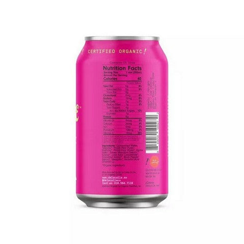 De La Calle, Fermented Beverage Tepache Cactus Prickly Pear, 12 Oz (Case Of 12) De La Calle