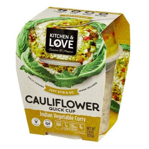 Kitchen And Love, Cauliflower Peruvian Vegetable Ceviche, 7.9 Oz (Case Of 6) Kitchen And Love