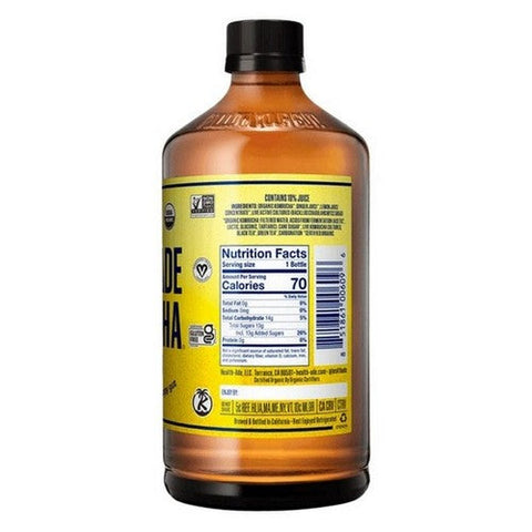 Health-Ade, Ginger Lemon Kombucha, 16 Oz (Case Of 12) Health-Ade