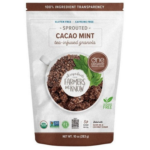 One Degree Organics, Organic Cacao Mint Granola, 10 Oz (Case Of 6) One Degree Organics